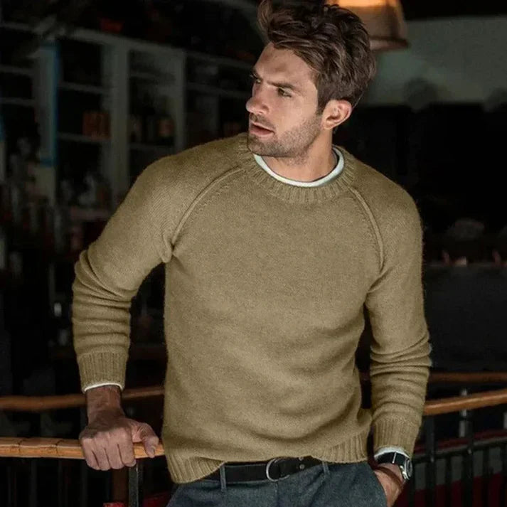 Niclas | Pull Ronde Col pour Hommes