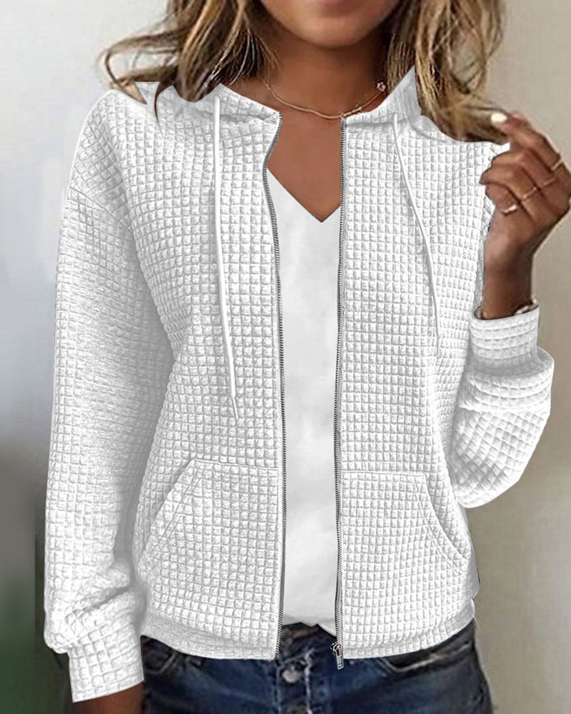 Duana | Cardigan à capuche zippé pour femmes