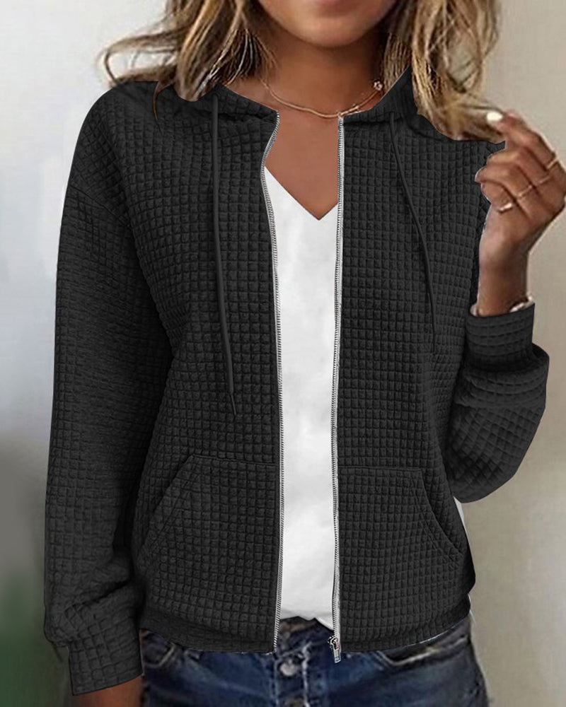 Duana | Cardigan à capuche zippé pour femmes