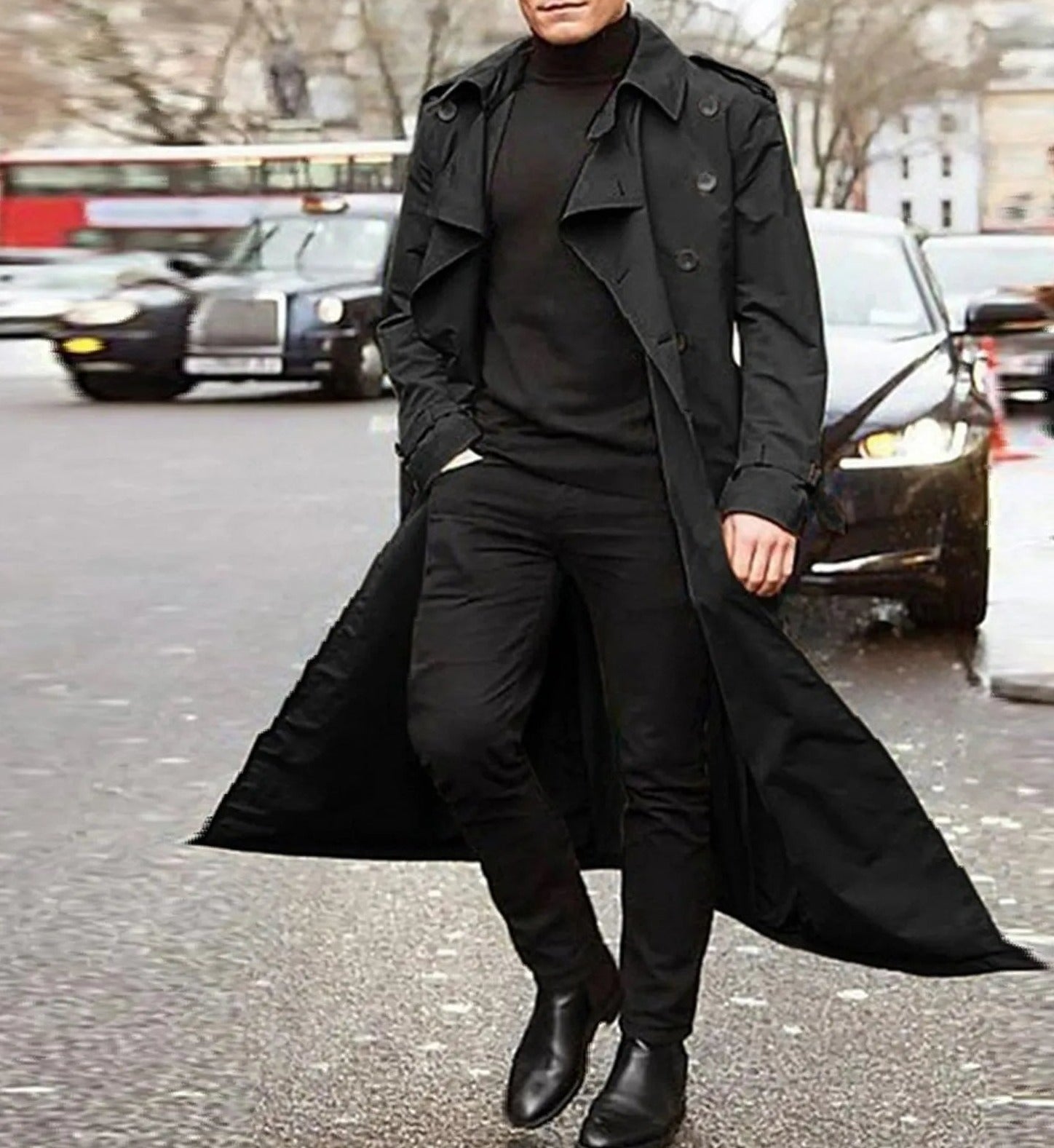 Meredith | Trench-coat élégant imperméable pour hommes