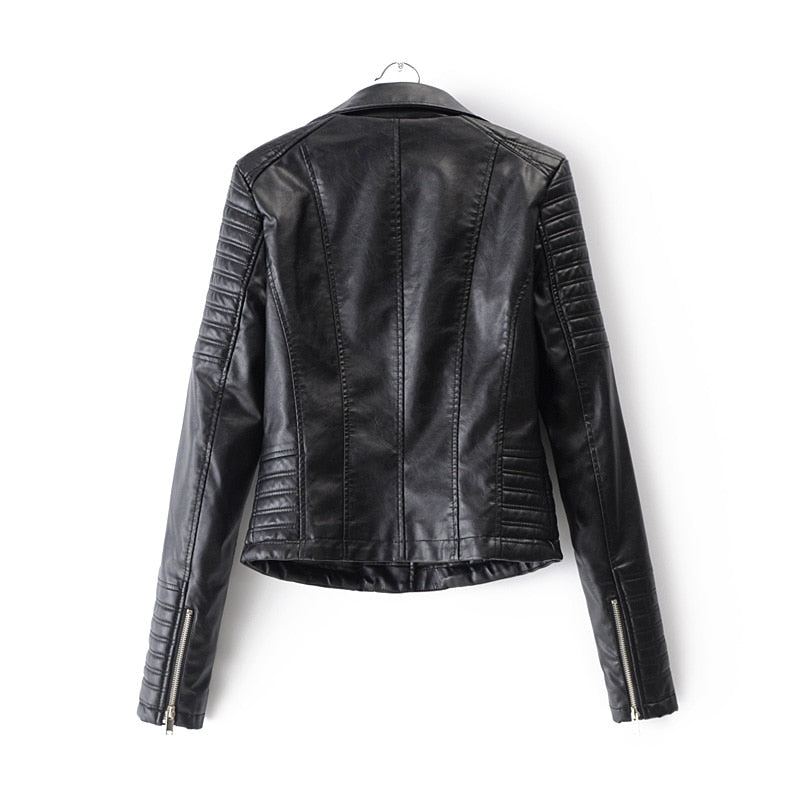 Biddy | Veste en cuir audacieuse pour femmes