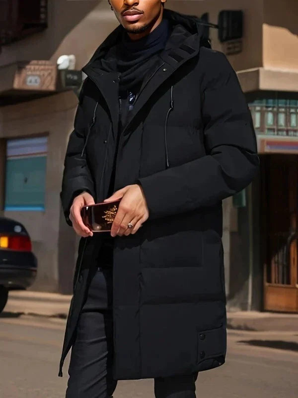 Rene | Manteau d'hiver long en duvet